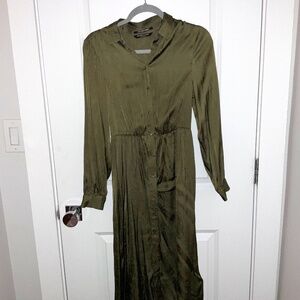 Scotch and soda XS green dress